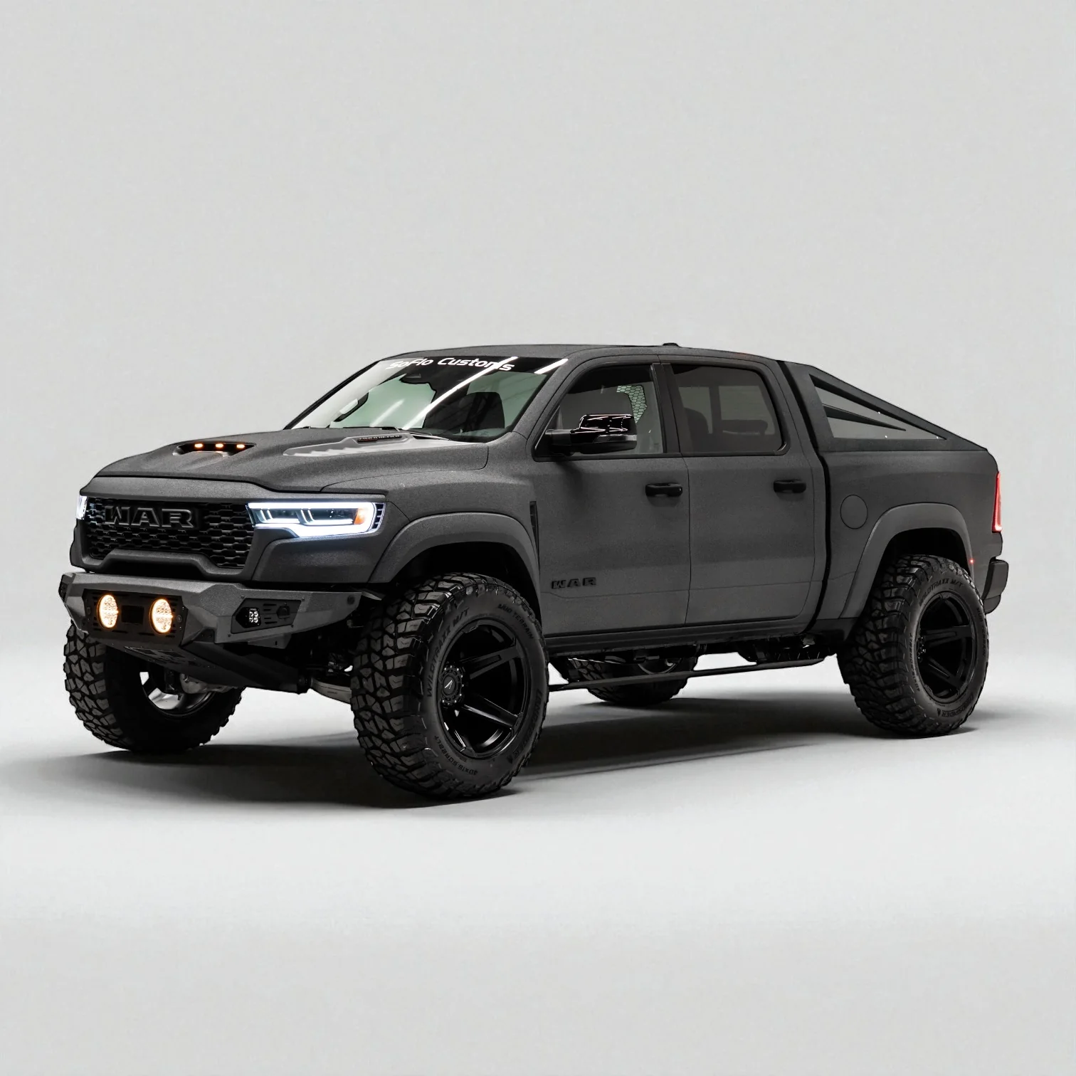 2021-2026 RAM TRX RHO FASTBACK SLANT BACK WITH TONNEAU - Image 3