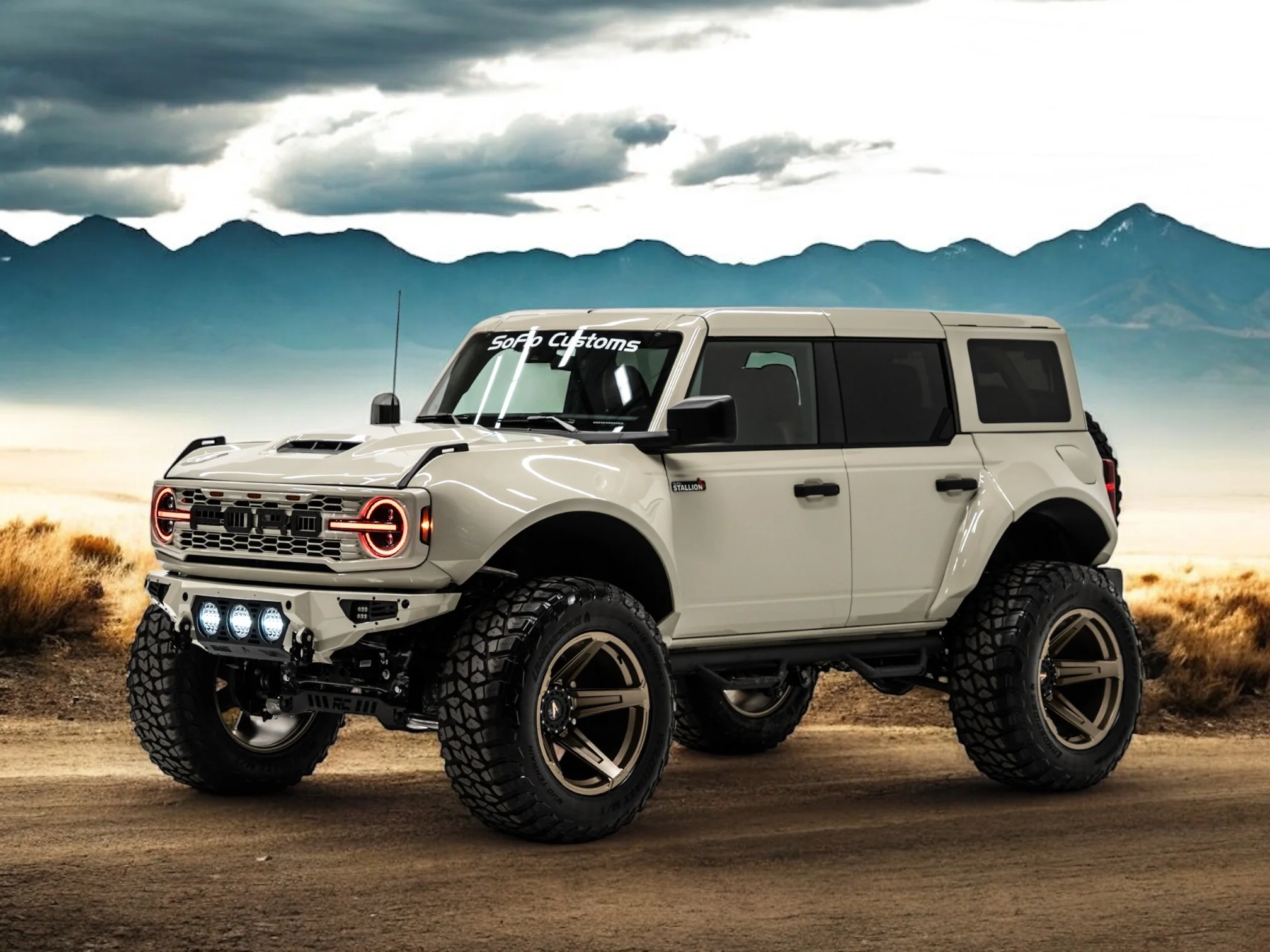 Ford Bronco Apocalypse 5 Spoke Wheel 6 Lug (Bronze) - Image 12