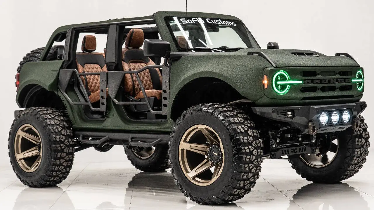 Ford Bronco Apocalypse 5 Spoke Wheel 6 Lug (Bronze) - Image 3