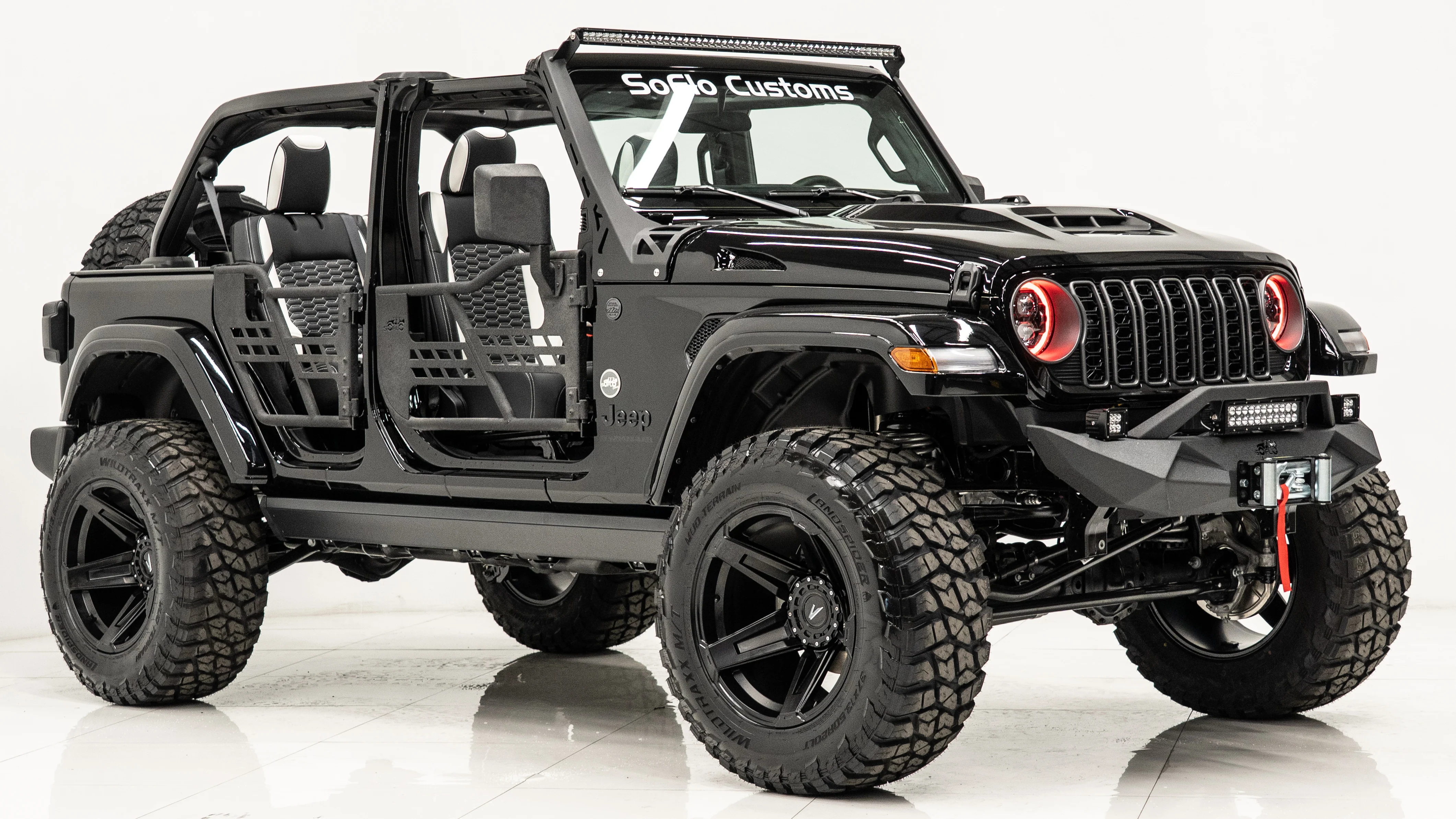 Apocalypse 5 Spoke Wheel for Jeep Gladiator /  Wrangler 5 Lug (Black) - Image 11