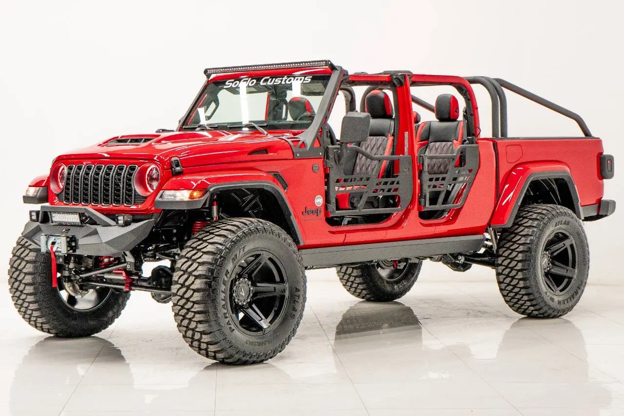 Apocalypse 5 Spoke Wheel for Jeep Gladiator /  Wrangler 5 Lug (Black) - Image 4