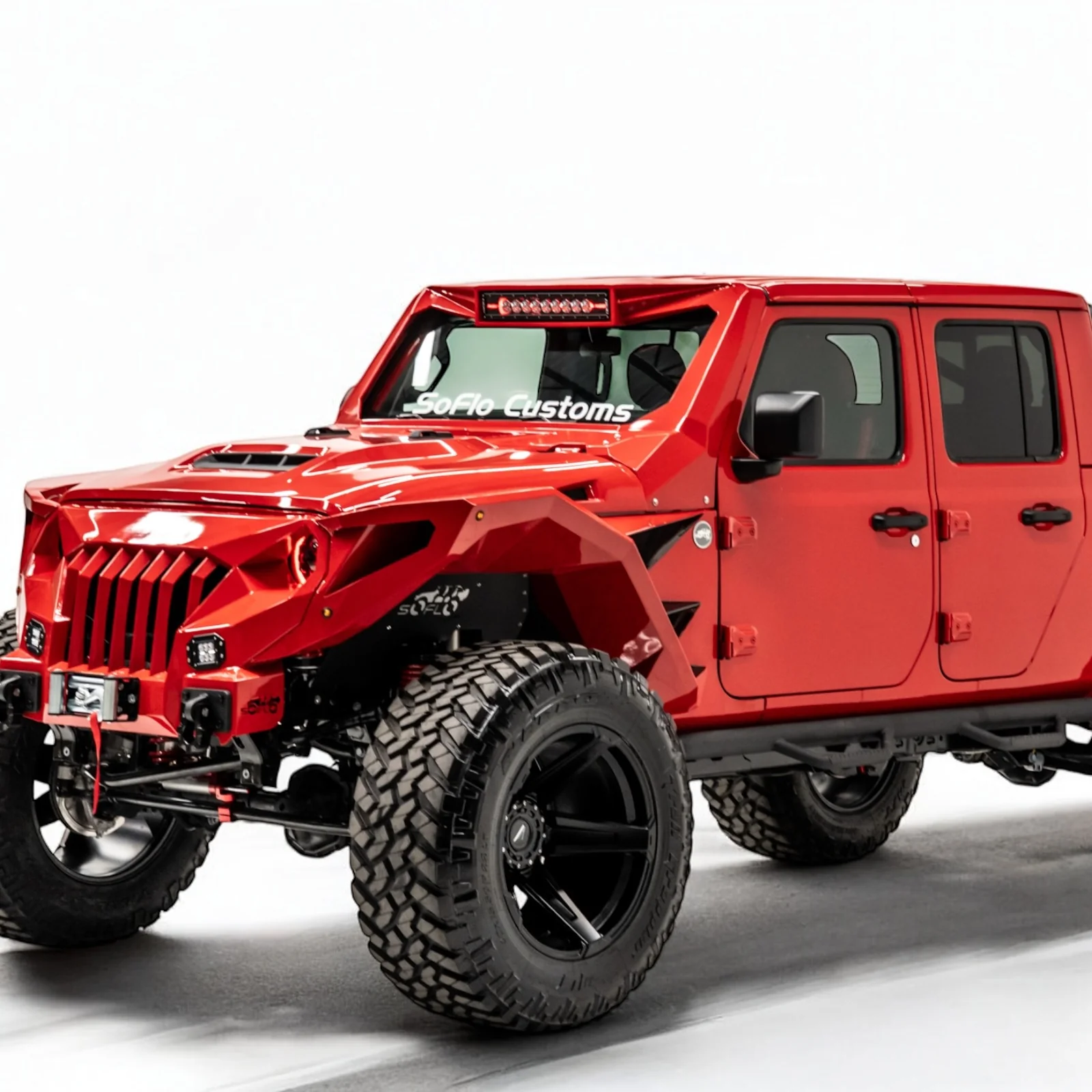 Apocalypse 5 Spoke Wheel for Jeep Gladiator /  Wrangler 5 Lug (Black) - Image 7