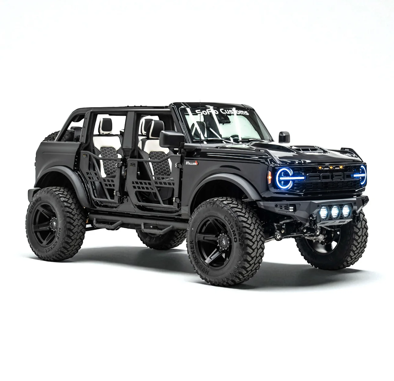 Ford Bronco Apocalypse 5 Spoke Wheel 6 Lug (Black) - Image 3