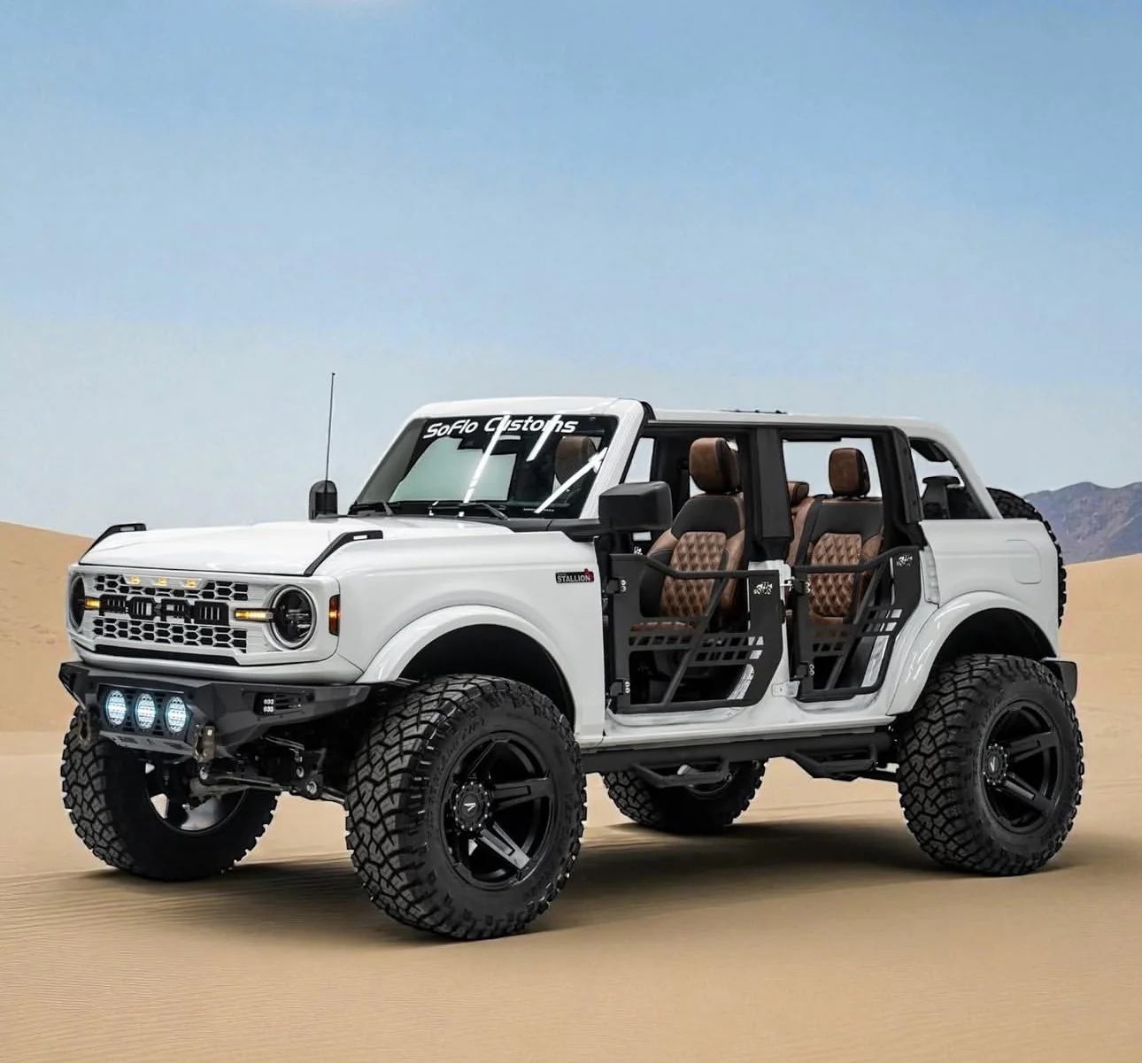 Ford Bronco Apocalypse 5 Spoke Wheel 6 Lug (Black) - Image 4