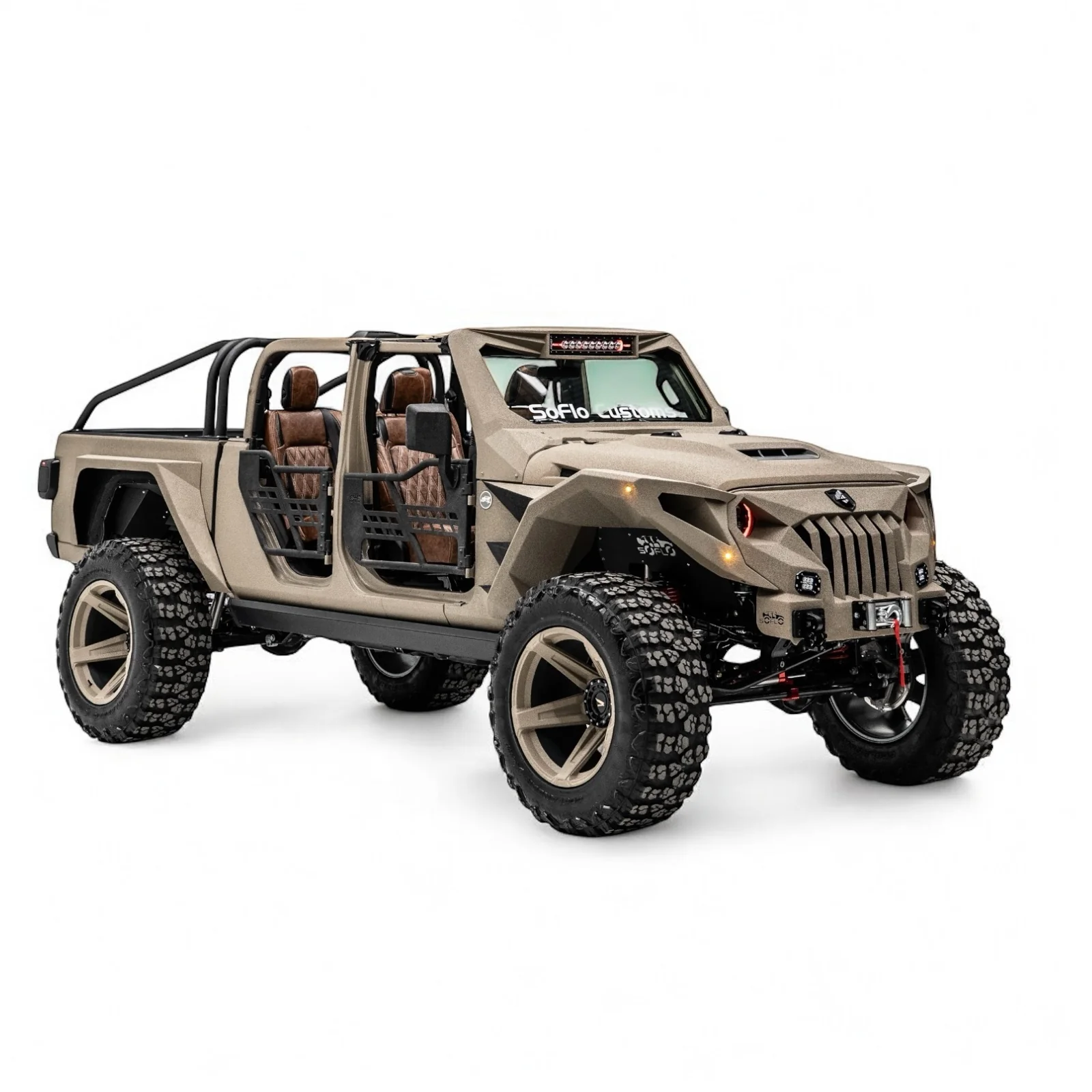 Apocalypse 5 Spoke Wheel for Jeep Wrangler and Gladiator 5 Lug (Bronze) - Image 12