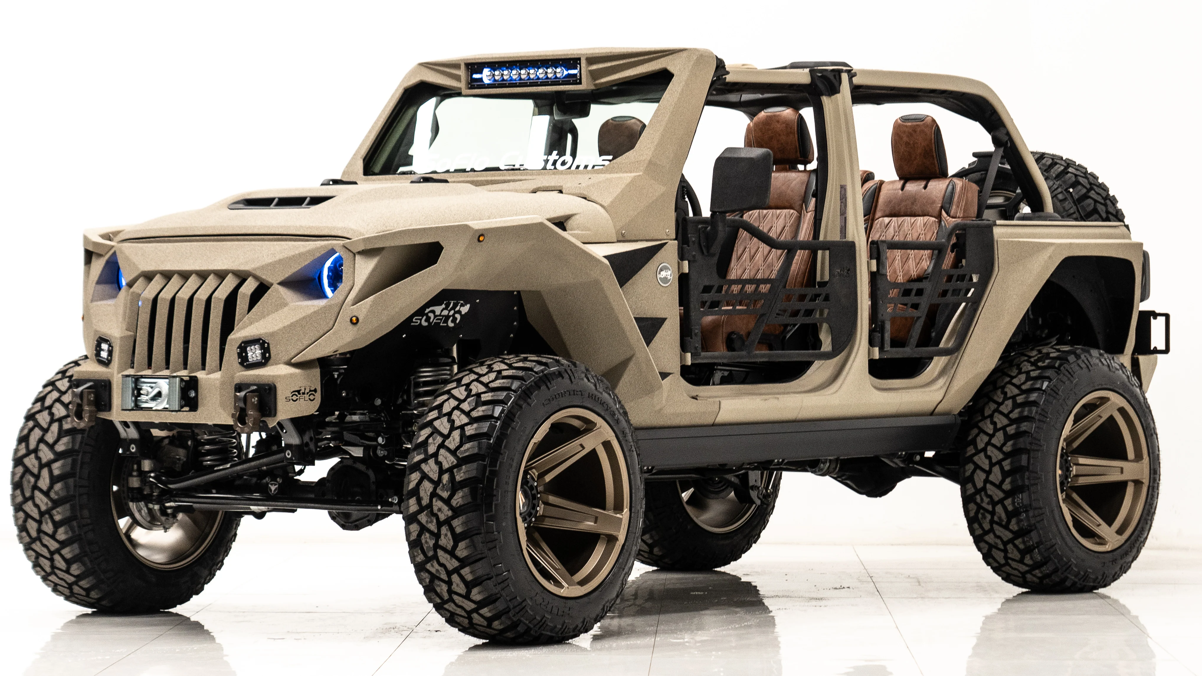 Apocalypse 5 Spoke Wheel for Jeep Wrangler and Gladiator 5 Lug (Bronze) - Image 4