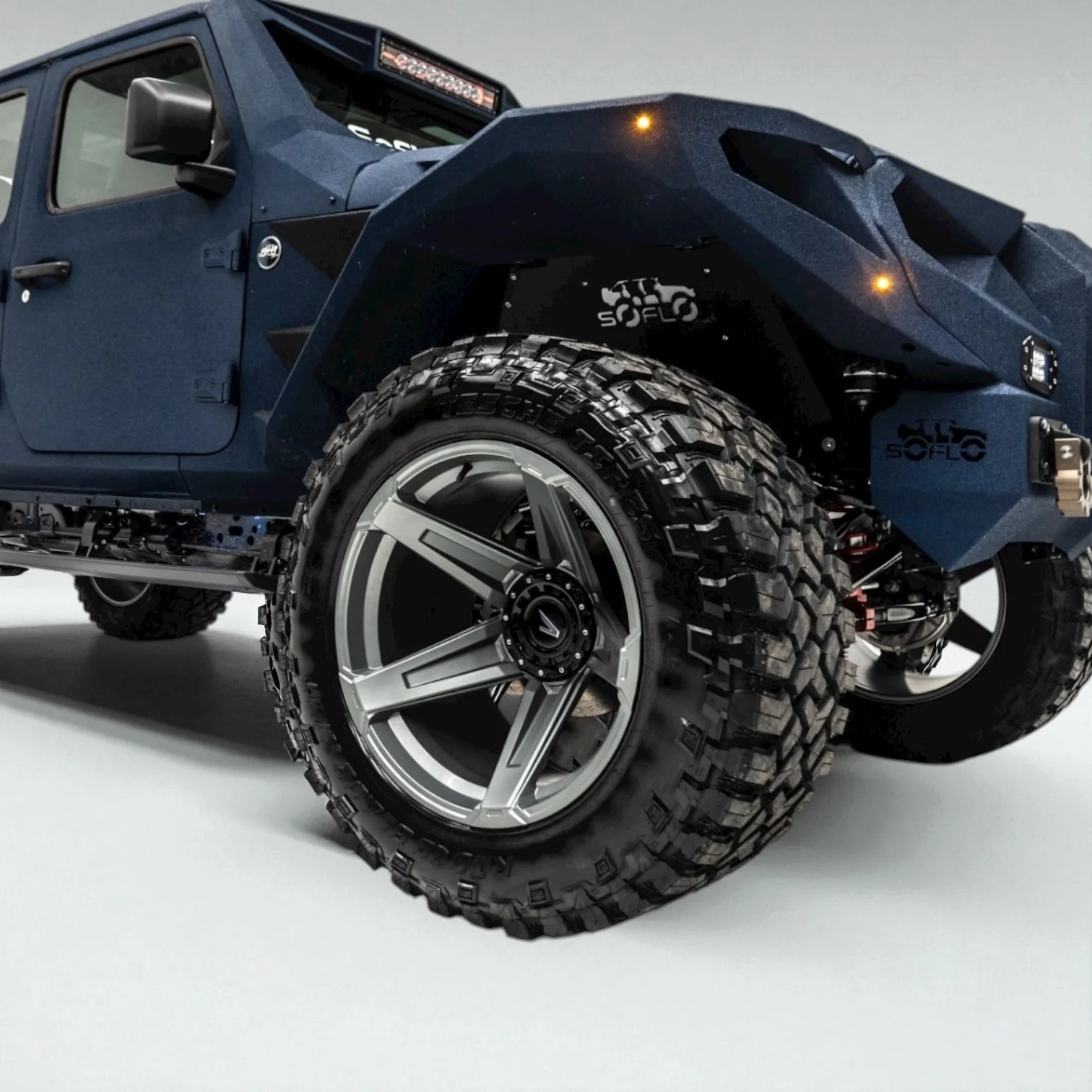 Apocalypse 5 Spoke Wheel for Jeep Gladiator /  Wrangler 5 Lug (Silver) - Image 10