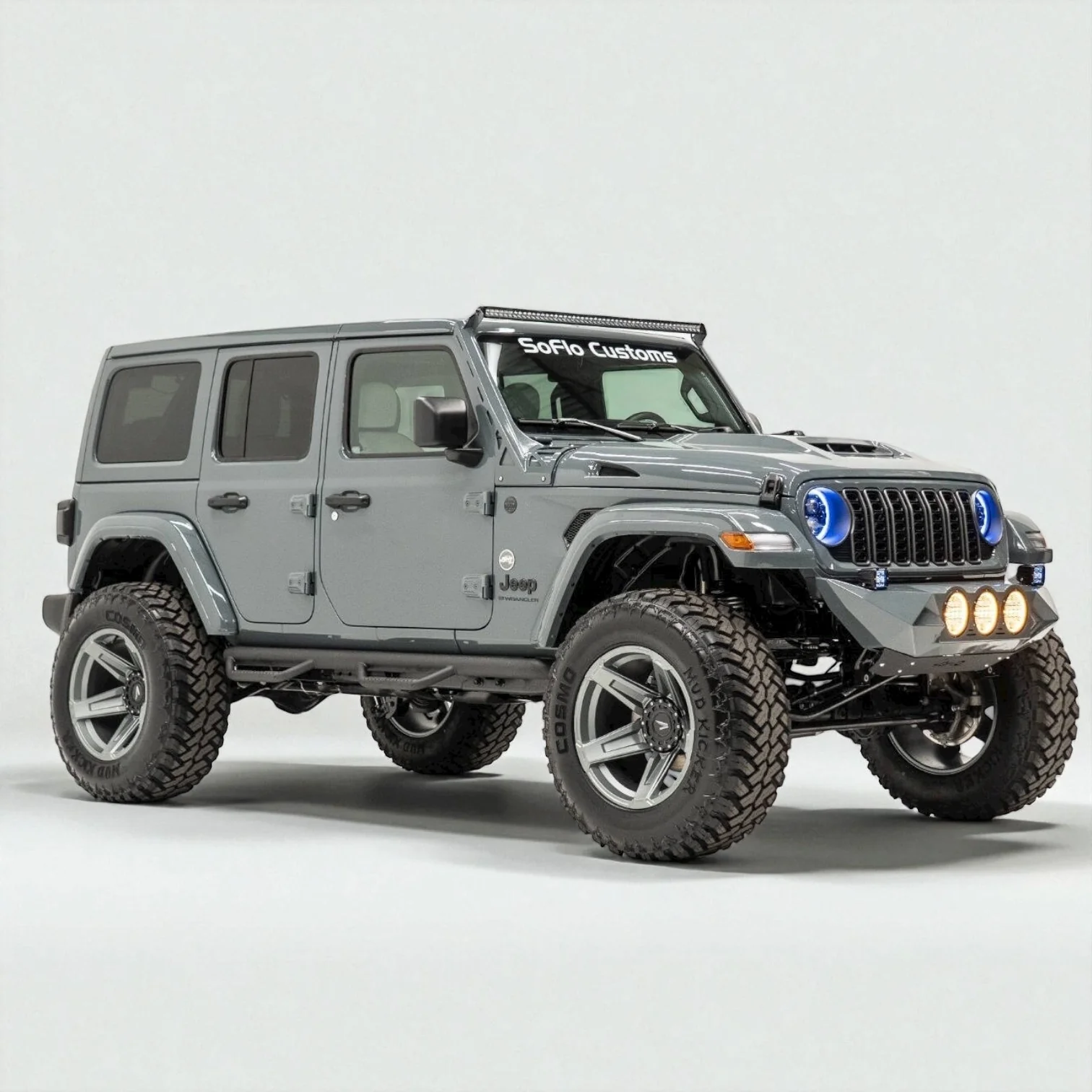 Apocalypse 5 Spoke Wheel for Jeep Gladiator /  Wrangler 5 Lug (Silver) - Image 12