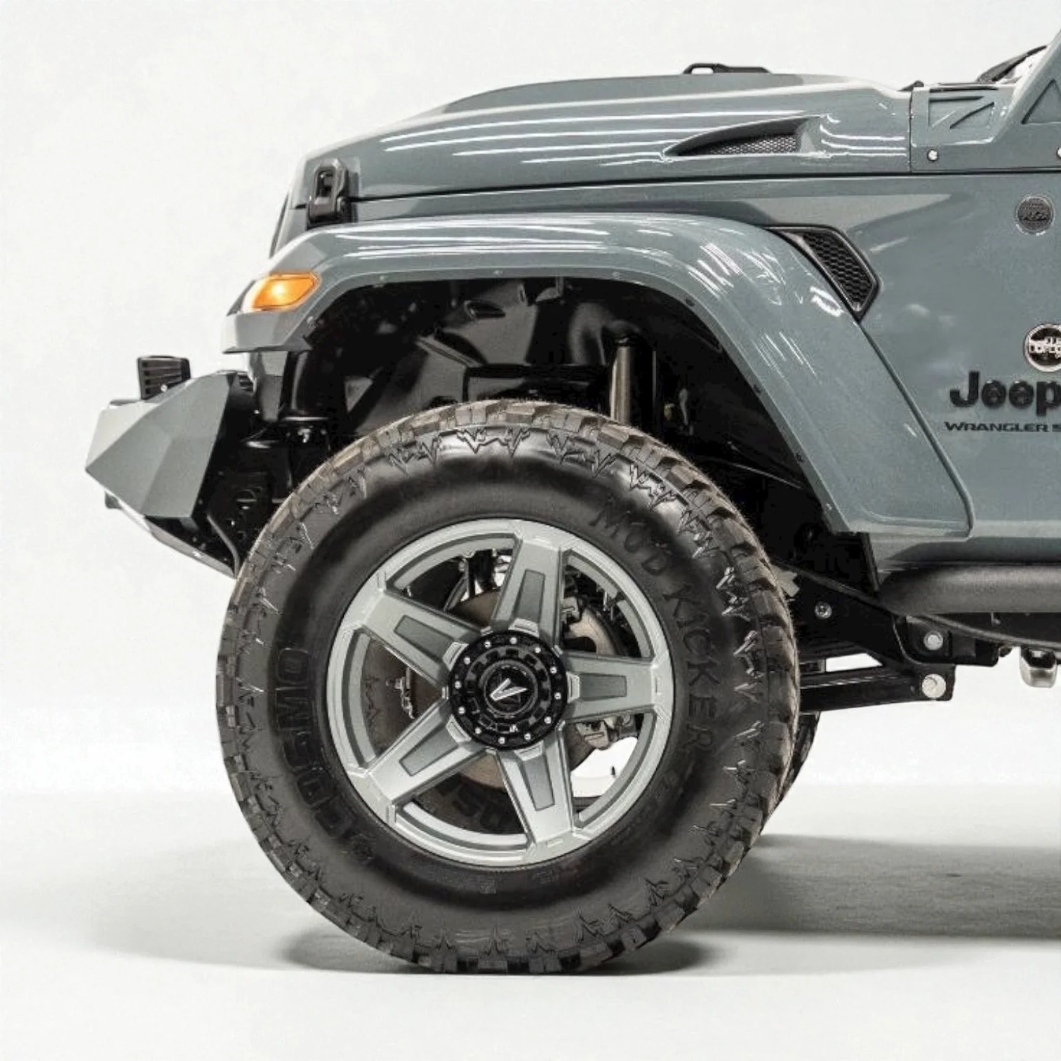 Apocalypse 5 Spoke Wheel for Jeep Gladiator /  Wrangler 5 Lug (Silver) - Image 13