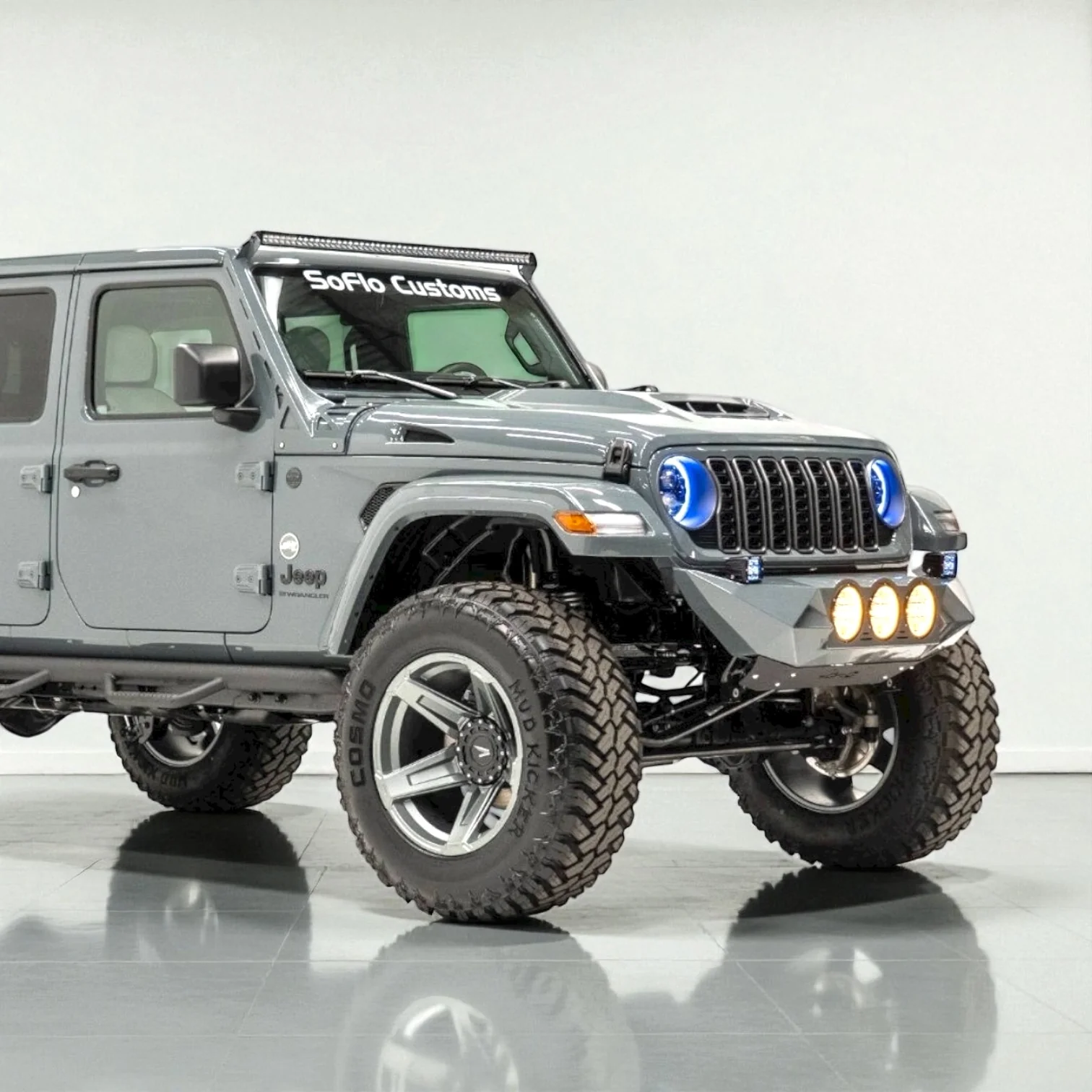 Apocalypse 5 Spoke Wheel for Jeep Gladiator /  Wrangler 5 Lug (Silver) - Image 19